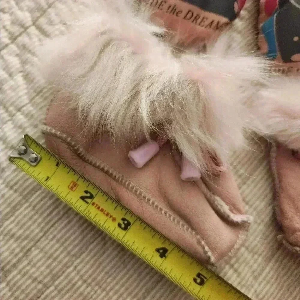 Girls mittens and booties bundle